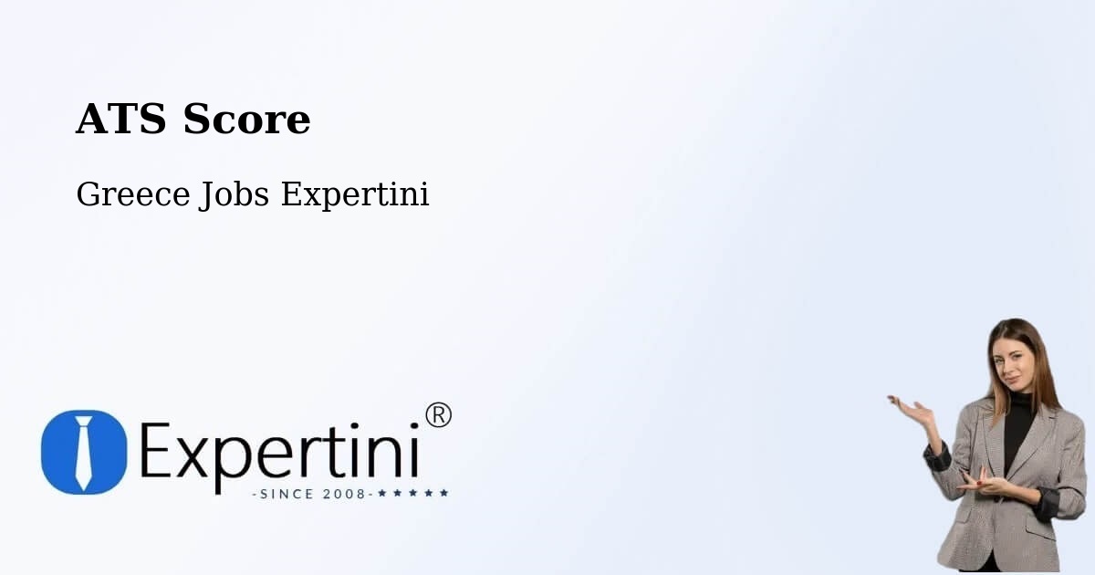 Resume ATS Score & Job Description Match Tool – Kiáto - Greece Jobs Expertini